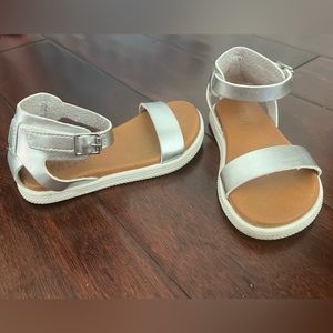 MIA Shoes Little Ellen Toddler Sandal - Silver - Size 8